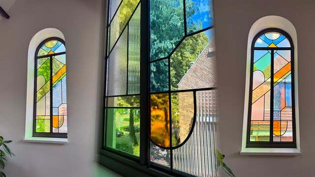 Glas in Lood Raam